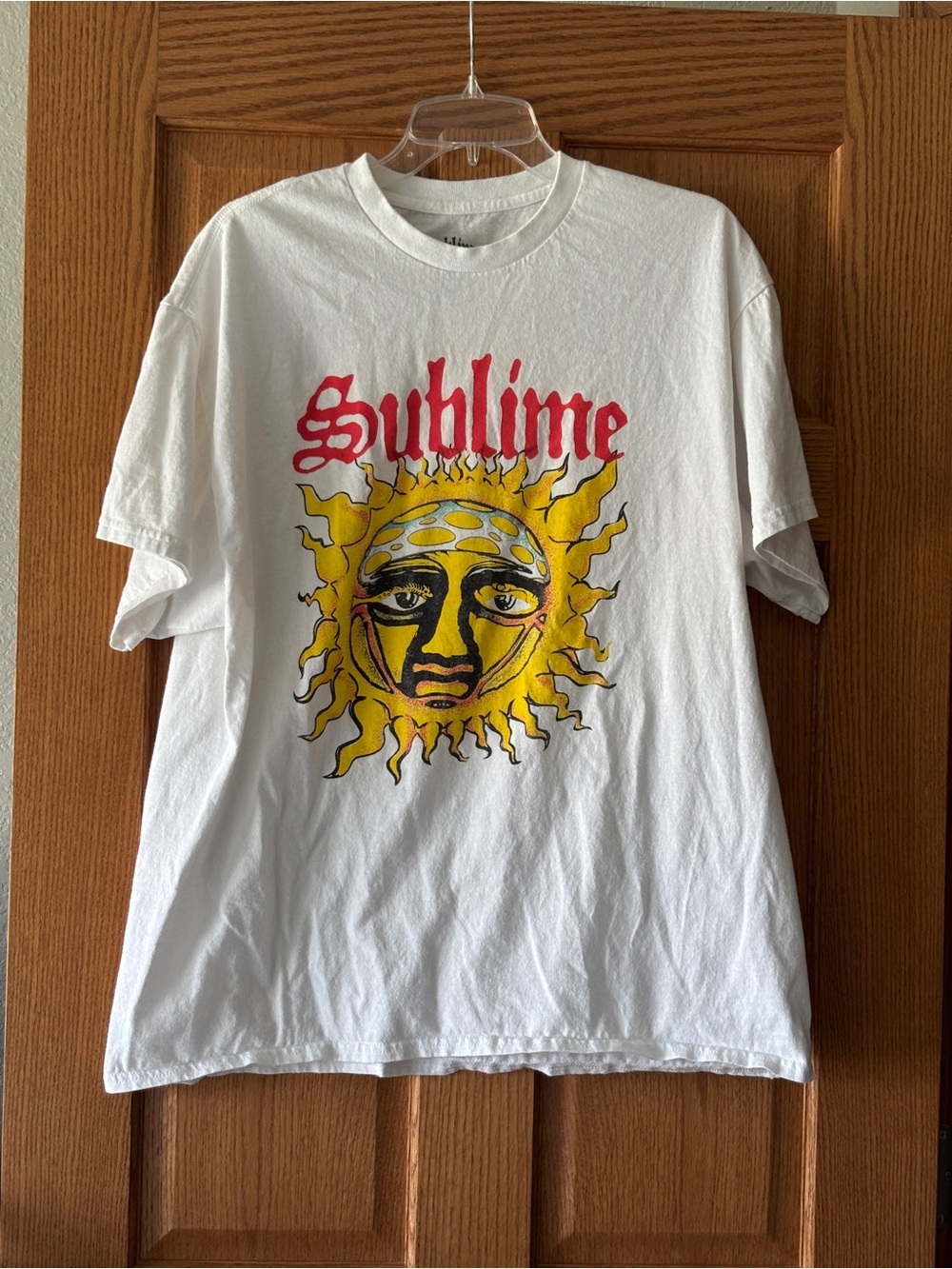 Sublime White Short-Sleeve T-shirt Adult Unisex XXL